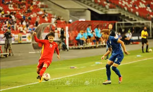 Quang Hải bắn phá xà ngang cột dọc khung thành Thái Lan, Việt Nam thất bại 0 - 2