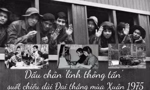 Dấu chân 'lính thông tấn' suốt chiều dài Đại thắng mùa Xuân 1975