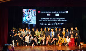 ‘Cô gái và chiếc xe máy’ tiếp nối chuỗi chương trình hợp tác nghệ thuật Việt Nam - Hàn Quốc