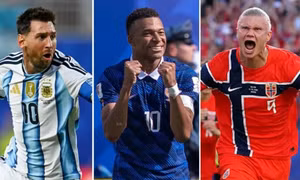 Chờ ‘mưa bàn thắng’ tại World Cup 2026 cùng Messi, Mbappe và Haaland 