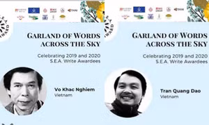 Hai tác giả Việt Nam đoạt Giải thưởng Văn học ASEAN