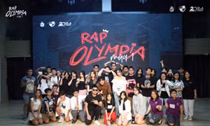 Sôi động cuộc thi âm nhạc dành cho học sinh phổ thông Rap Olympia mùa 1