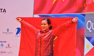 Cử tạ Việt Nam phá 6 kỷ lục SEA Games, giành 3 Huy chương Vàng tại SEA Games 31