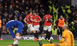 Lampard lần thứ 3 nhận 'trái đắng' trước Solskjaer