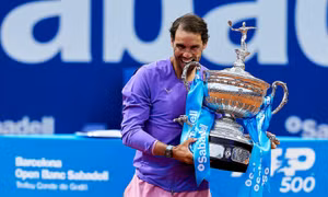 Nadal lập kỷ lục về số lần đăng quang tại Barcelona mở rộng