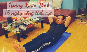 Nhà vô địch Olympic Hoàng Xuân Vinh truyền thông điệp 15 ngày sống tích cực