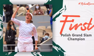 Tay vợt tuổi teen Iga Swiatek đăng quang Roland Garros 2020