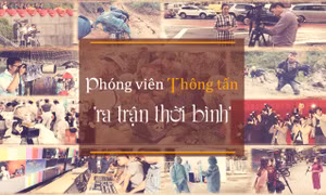 Phóng viên Thông tấn 'ra trận thời bình'