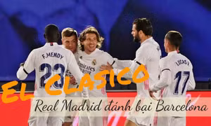 Đánh bại Barcelona, Real Madrid lên đầu bảng La Liga