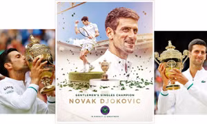 Djokovic: 'Vua' mới của Wimbledon