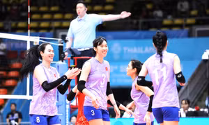 Tuyển bóng chuyền nữ Việt Nam thẳng tiến vào chung kết SEA Games 2025