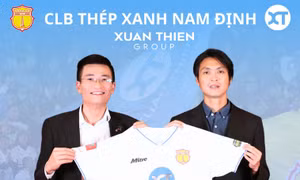 Tuấn Anh chính thức gia nhập CLB Nam Định