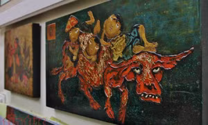 Hồn làng quê qua những bức tranh trâu