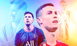 Messi và Ronaldo: Xuống cùng xuống