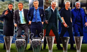 Huấn luyện viên Mourinho lập kỷ lục đặc biệt ở các cúp châu Âu