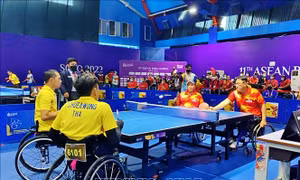 Đoàn Thể thao người khuyết tật Việt Nam tham dự 8 môn thi đấu tại ASEAN Para Games 12