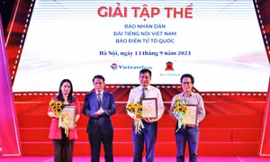 Gần 100 tác phẩm được trao giải báo chí ‘Vì sự nghiệp phát triển Văn hoá Thể thao và Du lịch’