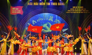 Chương trình giao lưu nghệ thuật ‘Mãi mãi niềm tin theo Đảng’