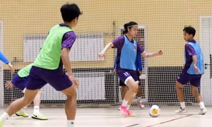 Hôm nay, tuyển futsal nữ Việt Nam bắt đầu chinh phục 'đỉnh Phú Sĩ’