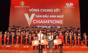 160.000 học sinh tranh tài Sàn đấu Anh ngữ V - Champions 2024