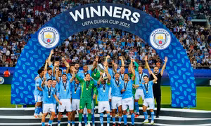 Hạ Sevilla, Man City lần đầu giành Siêu cúp châu Âu