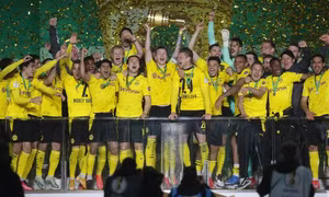 Dortmund lần thứ 5 vô địch Cúp quốc gia Đức