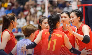 Bóng chuyền nữ Việt Nam lần thứ 3 liên tiếp lên ngôi vô địch AVC Nations Cup
