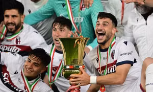 Hạ ACMilan, Bologna vô địch Cúp quốc gia Italy