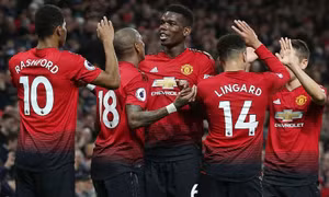 Vòng 20 Ngoại hạng Anh: 'Quỉ đỏ' thăng hoa, thành Manchester mở hội