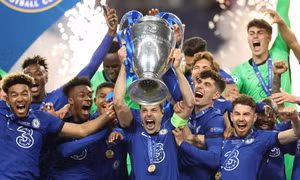 Đánh bại Man City 1 - 0, Chelsea trở thành tân vương Champions League