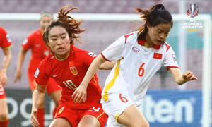 Tuyển nữ Việt Nam dừng bước ở tứ kết Asian Cup 2022 trước đội tuyển Trung Quốc