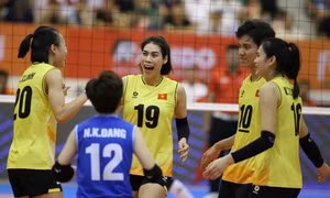Tuyển nữ Việt Nam vào chung kết VTV Cup 2024