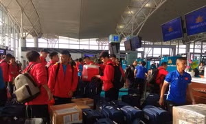 Tránh bão Kammuri, đoàn Thể thao Việt Nam thay đổi lịch trình bay