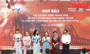 Tưng bừng các sự kiện, chương trình trọng điểm kỷ niệm 70 năm ngày Giải phóng Thủ đô