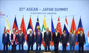 Thủ tướng Nguyễn Xuân Phúc dự Hội nghị Cấp cao ASEAN-Nhật Bản lần thứ 21