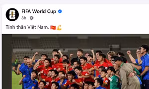 FIFA dùng bốn chữ nói về bản lĩnh U23 Việt Nam sau trận thắng Hàn Quốc