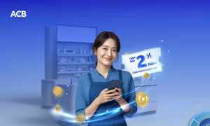 Giữa lúc lãi suất tăng, ACB ngược dòng giảm 2%/năm lãi vay cho hộ kinh doanh