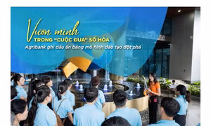 Vươn mình trong 'cuộc đua' số hóa, Agribank ghi dấu ấn bằng mô hình đào tạo đột phá