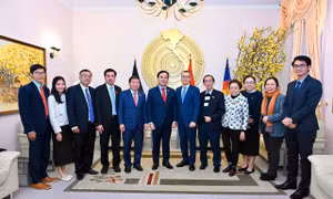 Đoàn đại biểu Quốc hội Thành phố Hồ Chí Minh làm việc với Đại sứ quán Việt Nam tại Đức