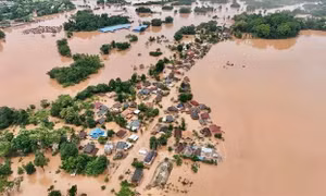 Nhiều địa phương ở miền Bắc Lào bị thiệt hại nặng nề bởi bão Yagi 