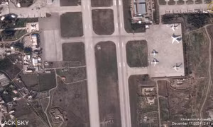 Căn cứ không quân Khmeimim của Nga tại Syria bị tấn công 