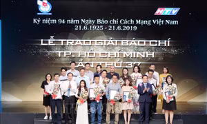 Trao giải báo chí TP Hồ Chí Minh lần thứ 37