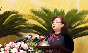 Hội đồng nhân dân thành phố Hà Nội khai mạc kỳ họp bất thường