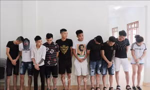 20 đối tượng sử dụng trái phép chất ma túy trong quán bar