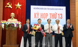 Ông Lê Trí Thanh được bầu làm Chủ tịch UBND tỉnh Quảng Nam