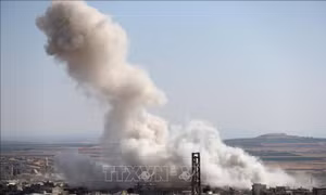 Nga phủ nhận cáo buộc không kích khu chợ tại Syria khiến hàng chục người thương vong