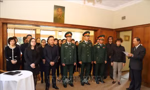 Lễ viếng và mở Sổ tang nguyên Chủ tịch nước Lê Đức Anh tại Nam Phi và Mozambique