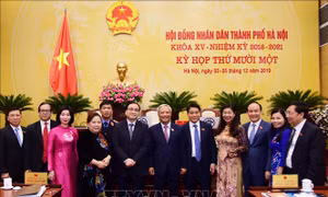 Cử tri phấn khởi về kết quả phát triển kinh tế, xã hội nổi bật của Thủ đô