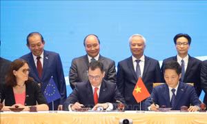 Lễ ký Hiệp định EVFTA và IPA