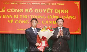 Đồng chí Nguyễn Ngọc Hà được bổ nhiệm chức vụ Phó Giám đốc Học viện Chính trị quốc gia Hồ Chí Minh